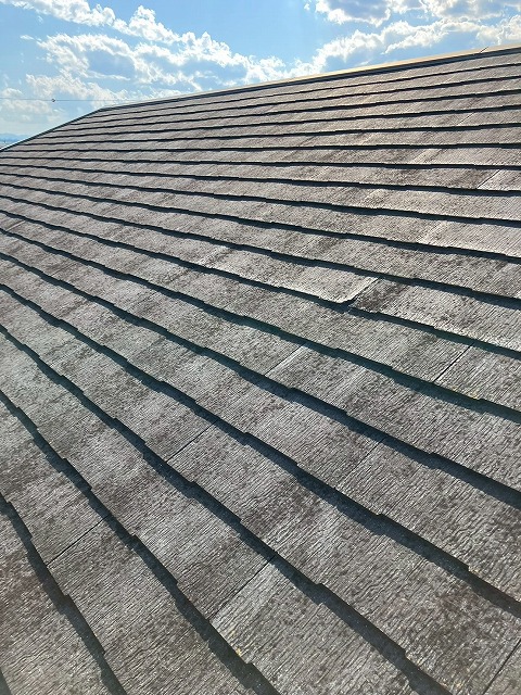 経年劣化したスレート屋根