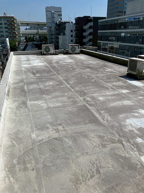 全体的な経年劣化が進行