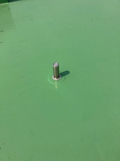 脱気筒の状態確認