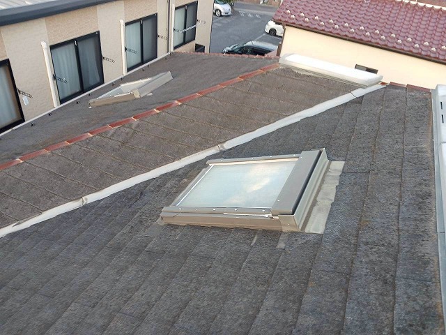 屋根の状態確認