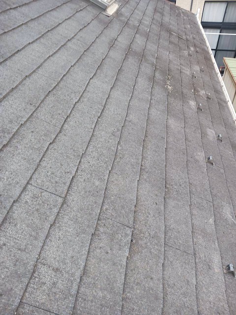 屋根の状態確認