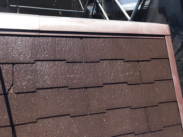 狭山市広瀬　屋根・外壁塗装　ベランダ防水　高圧洗浄作業２