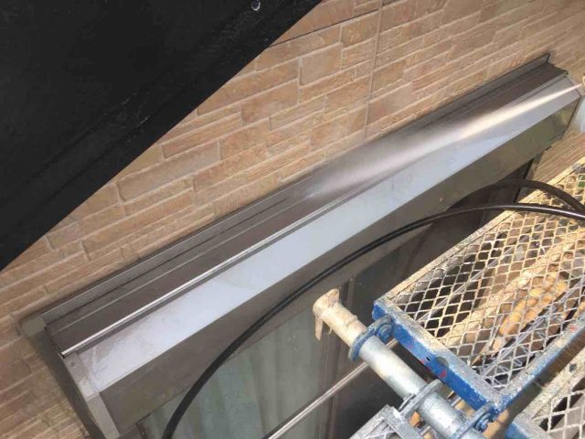 入間市　屋根・外壁塗装　高圧洗浄作業 (14)