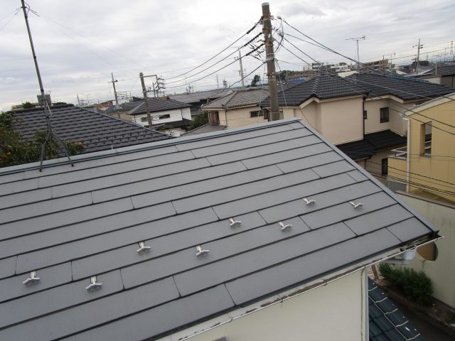 所沢市　上新井　屋根塗装　外壁塗装　現場調査 (9)