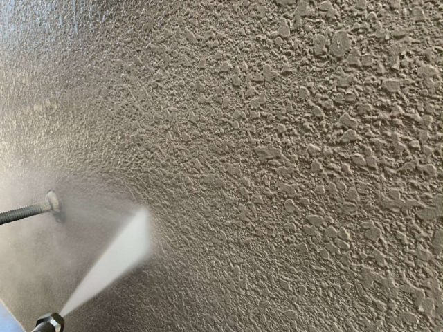 所沢市山口　バイオ高圧洗浄　外壁